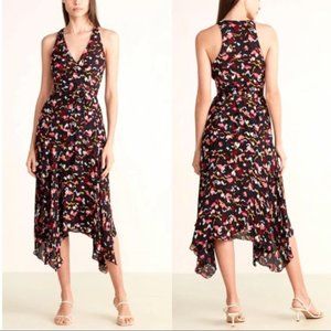 ALC Roslyn silk  wrap dress